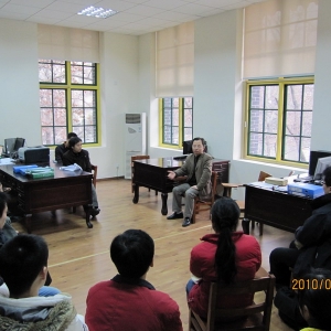 康复医学科治疗师举行年终述职报告会