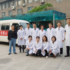 践行科学发展观 服务于民 我科参与医院医疗服务队走进灾区开展义诊活动