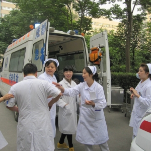 我院420地震伤员搬家纪实