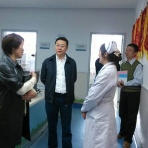 李为民院长一行到温江院区康复医学中心调研