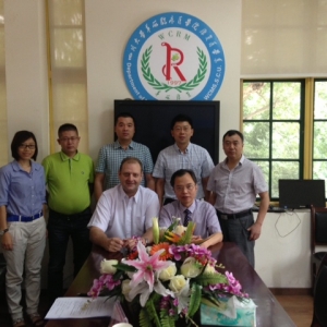 德国奥托博克亚太区总裁Mr. Ralf Stuch一行访问我系
