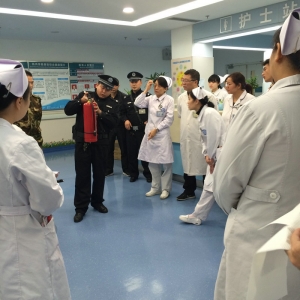 我中心肌肉骨骼病房举行冬季消防演练