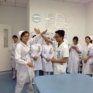 我中心脊髓损伤病房趣味学习手卫生