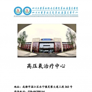 高压氧治疗中心简介