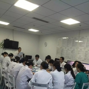 我中心肌肉骨骼病房加强全体工作人员院感知识培训