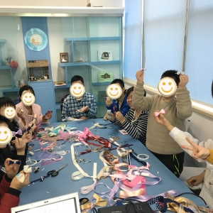 我中心作业治疗部开展手工小组治疗