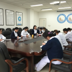 我中心护理团队召开教学动员会