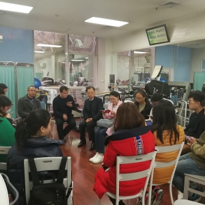 我党支部第四党小组开展组织生活会
