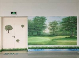 加强健康宣教    高压氧中心美化环境