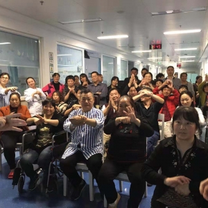 我中心脊髓损伤康复综合病房向患者及家属进行院感知识健康宣教
