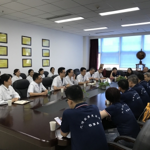 深圳市康复医疗质控专家一行赴我中心参观学习