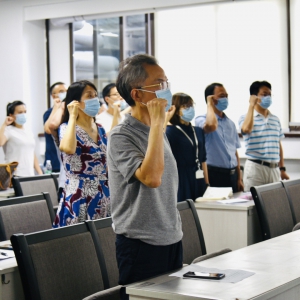 康复医学中心党支部2021年第二季度党员大会