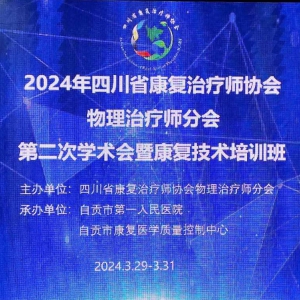 华西上锦神经康复团队于川康协物理治疗师分会第二届学术年会顺利举办“运动学习理论培训班” ... ...